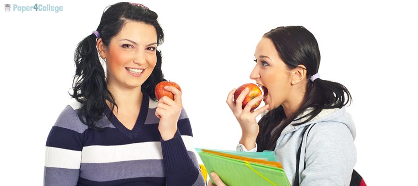 College Students Smiling