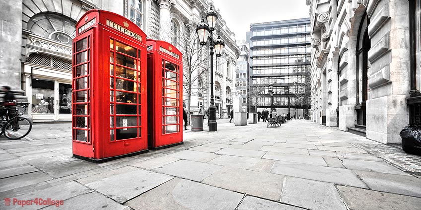 English Public Call-Box