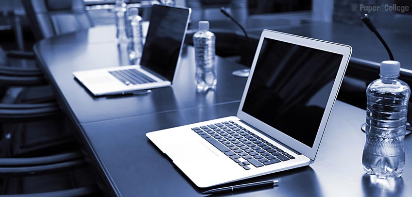 Laptops on Table