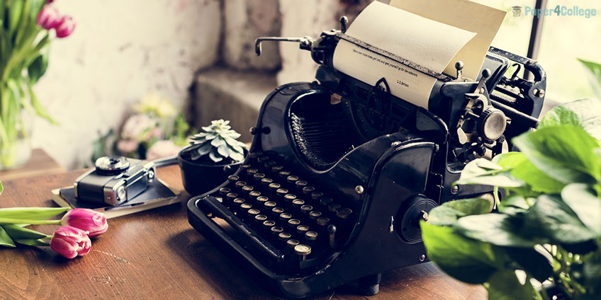 Old-Fashioned Typewriter