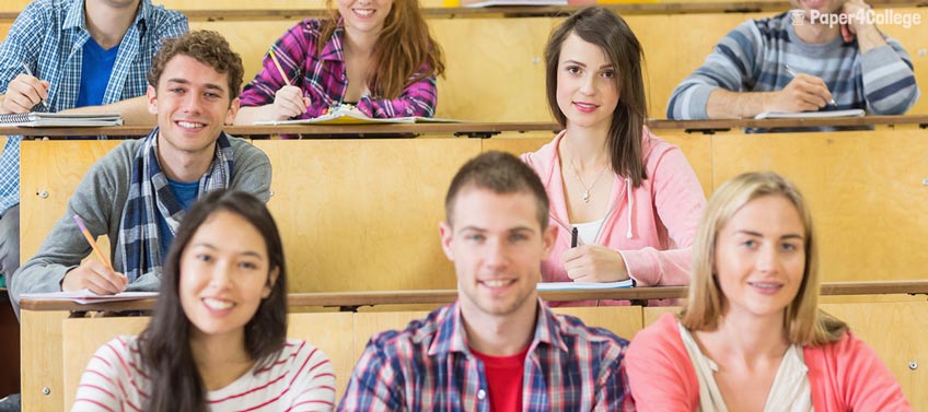 Students at Lecture