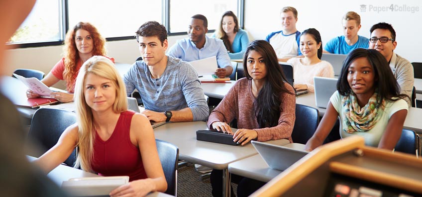 Students in Classroom