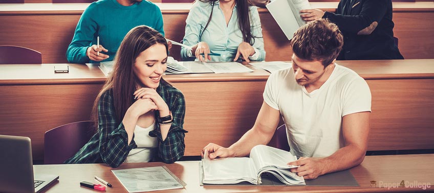 Students at Lecture